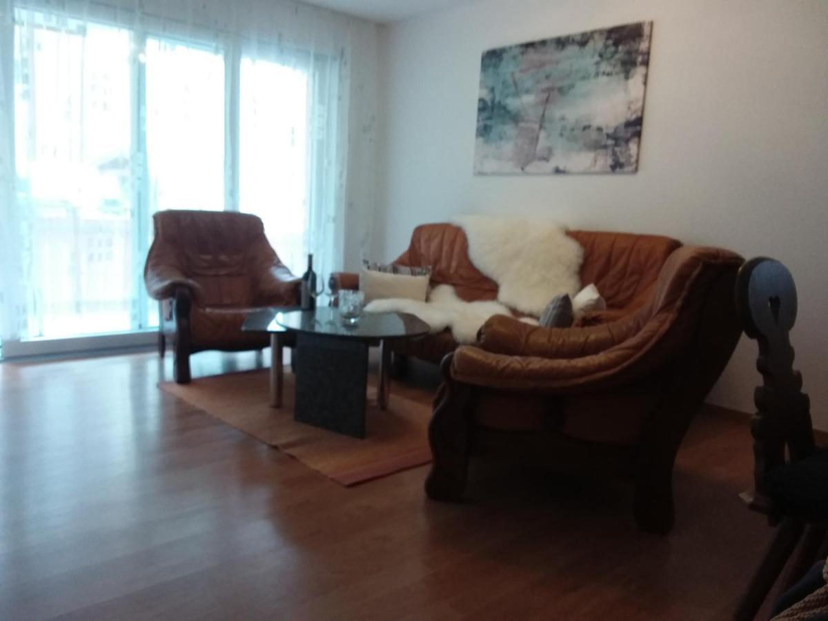 Ferienwohnung "Andre Und Mariana" In Taesch, Wallis, Schweiz Exterior foto